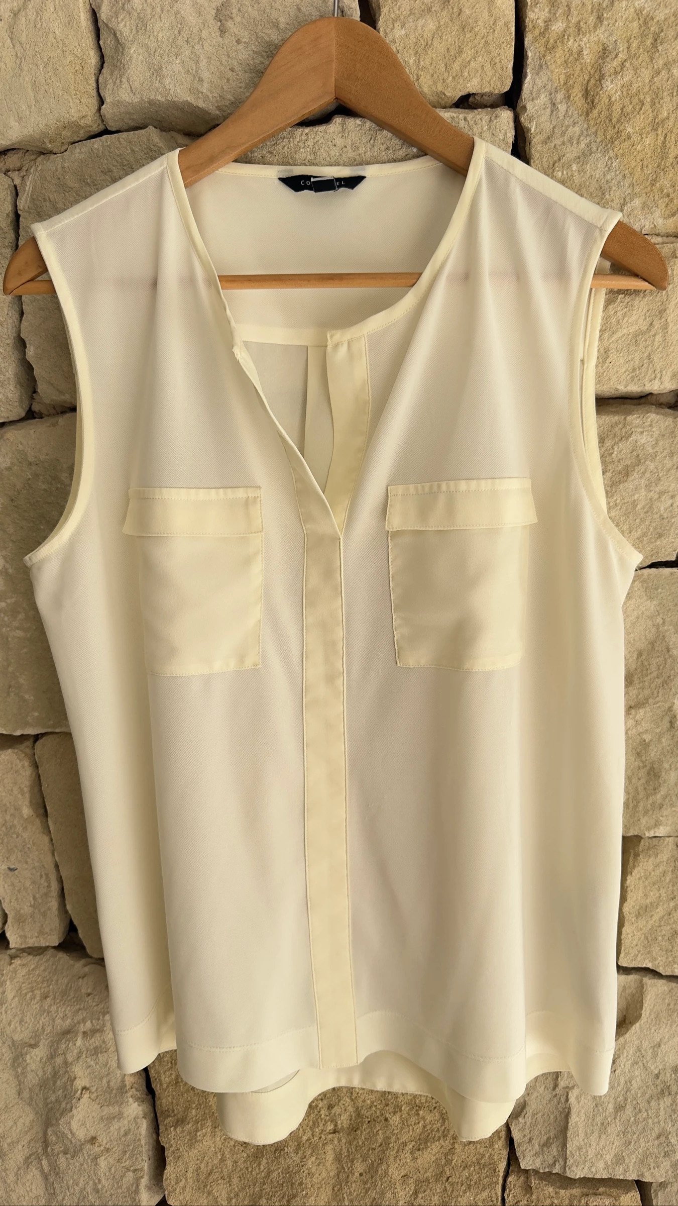 Camisa sin mangas mujer Talla L (Cortefiel)